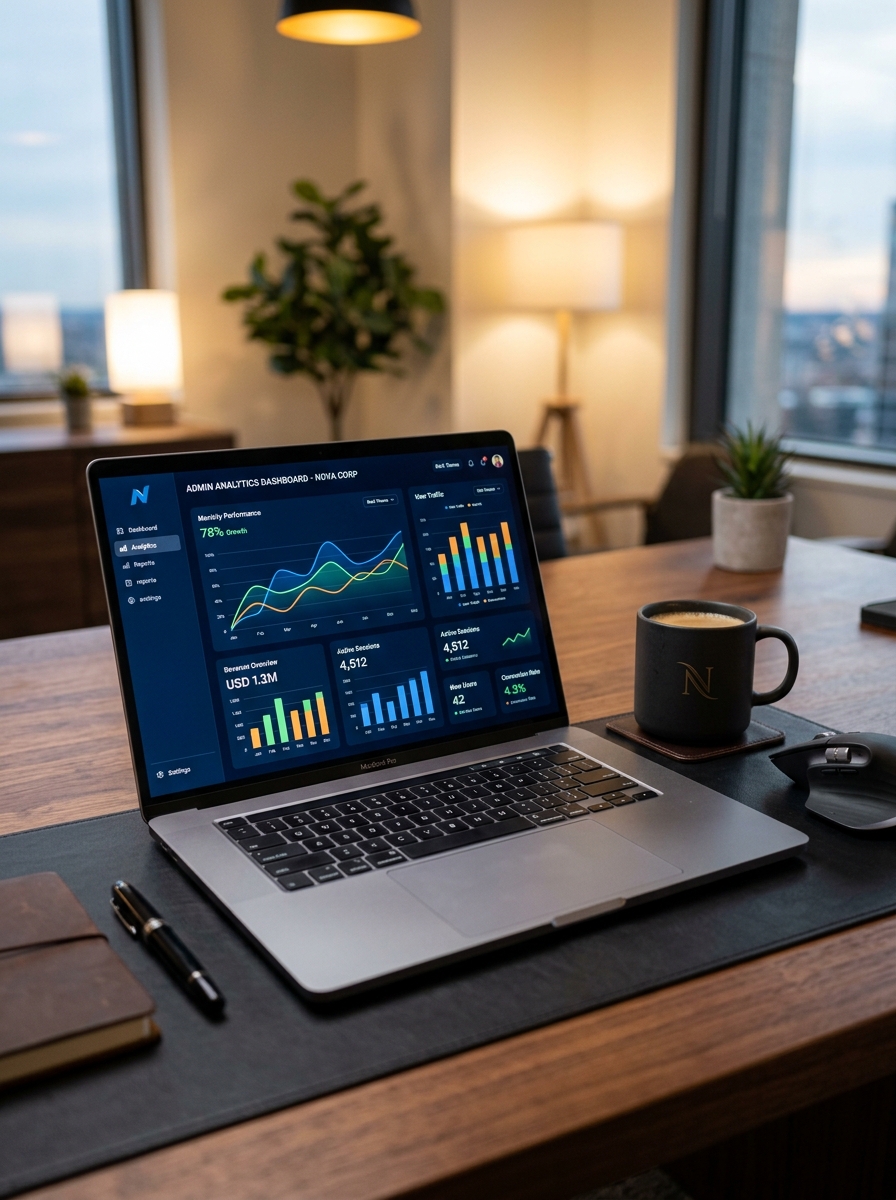 Admin Management Dashboard